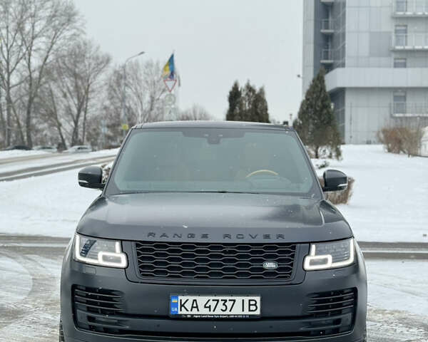 Сірий Ленд Ровер Рендж Ровер, об'ємом двигуна 4.37 л та пробігом 242 тис. км за 54900 $, фото 1 на Automoto.ua