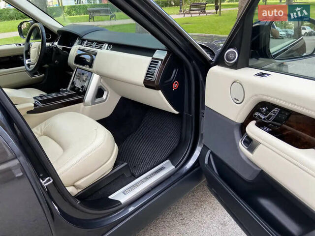 Серый Ленд Ровер Рендж Ровер, объемом двигателя 5 л и пробегом 69 тыс. км за 55000 $, фото 30 на Automoto.ua