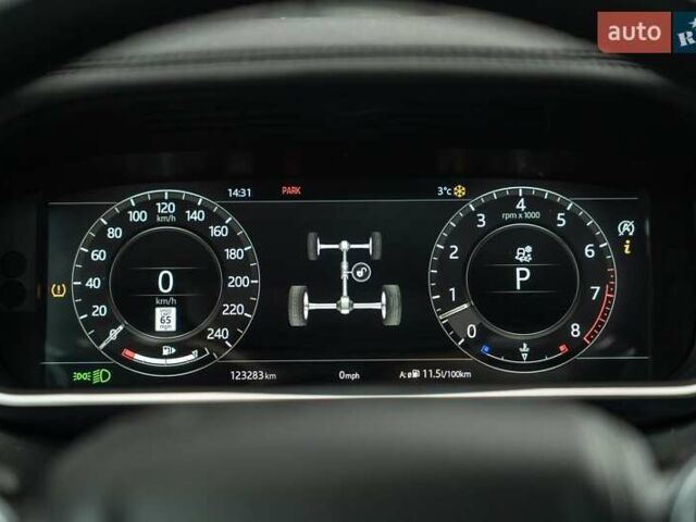 Сірий Ленд Ровер Рендж Ровер, об'ємом двигуна 3 л та пробігом 123 тис. км за 45900 $, фото 27 на Automoto.ua