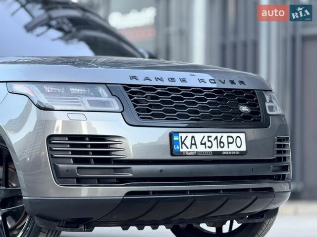Серый Ленд Ровер Рендж Ровер, объемом двигателя 3 л и пробегом 168 тыс. км за 45000 $, фото 12 на Automoto.ua