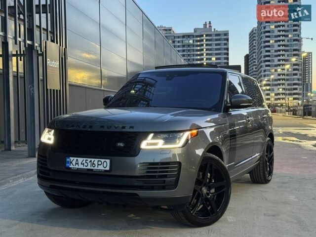 Серый Ленд Ровер Рендж Ровер, объемом двигателя 3 л и пробегом 168 тыс. км за 45000 $, фото 124 на Automoto.ua