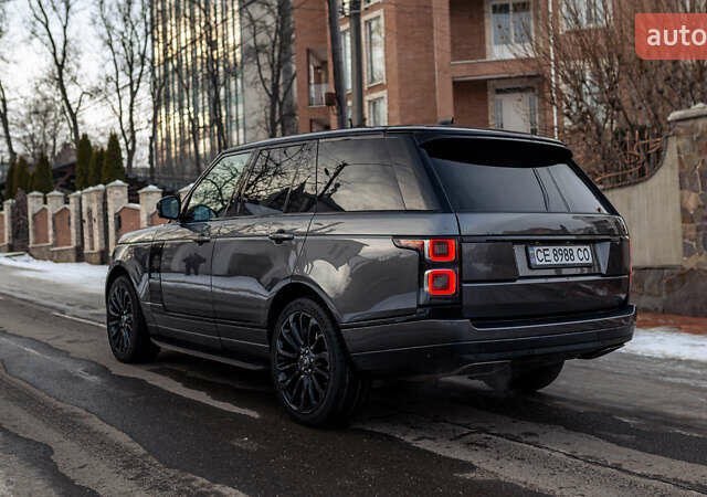 Сірий Ленд Ровер Рендж Ровер, об'ємом двигуна 3 л та пробігом 122 тис. км за 52500 $, фото 4 на Automoto.ua