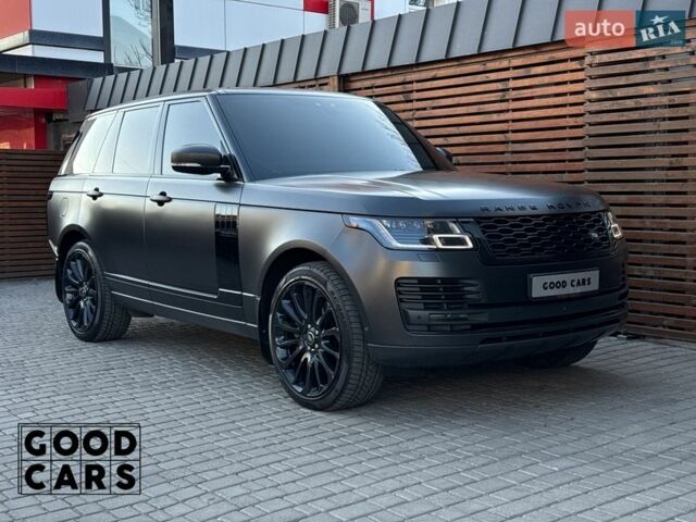 Серый Ленд Ровер Рендж Ровер, объемом двигателя 4.37 л и пробегом 243 тыс. км за 56900 $, фото 8 на Automoto.ua
