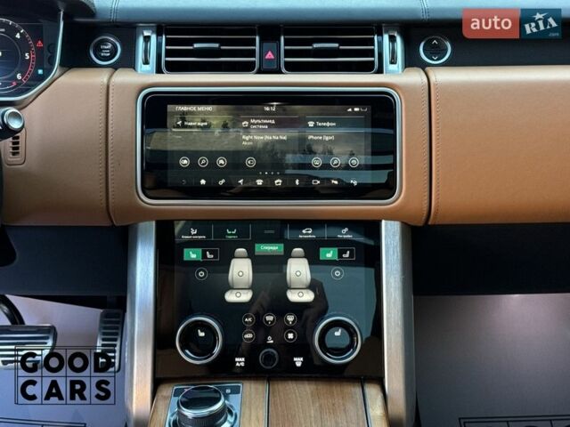 Серый Ленд Ровер Рендж Ровер, объемом двигателя 4.37 л и пробегом 243 тыс. км за 56900 $, фото 43 на Automoto.ua