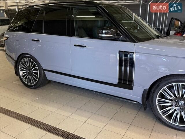 Серый Ленд Ровер Рендж Ровер, объемом двигателя 5 л и пробегом 85 тыс. км за 49900 $, фото 2 на Automoto.ua