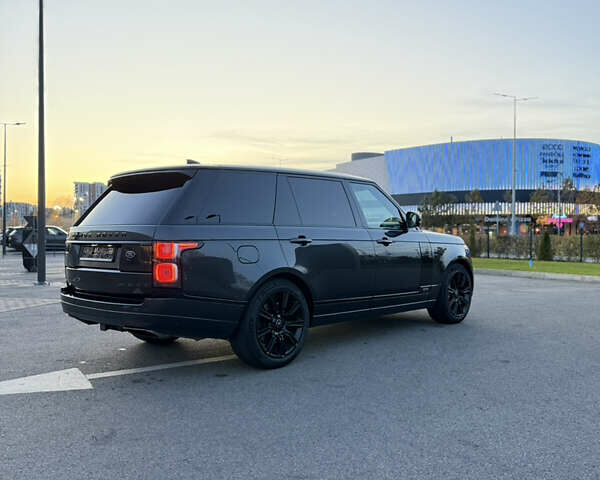 Серый Ленд Ровер Рендж Ровер, объемом двигателя 5 л и пробегом 150 тыс. км за 70000 $, фото 10 на Automoto.ua