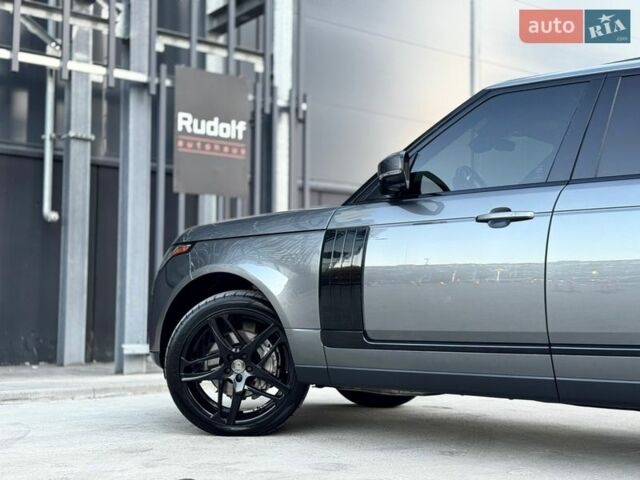 Серый Ленд Ровер Рендж Ровер, объемом двигателя 3 л и пробегом 168 тыс. км за 45000 $, фото 19 на Automoto.ua