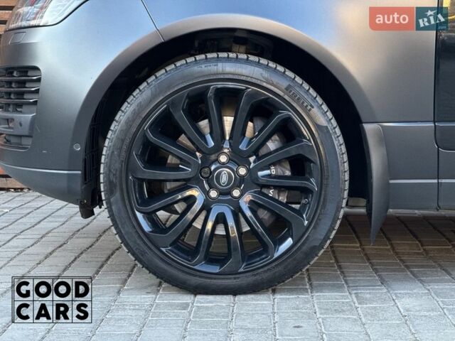 Серый Ленд Ровер Рендж Ровер, объемом двигателя 4.37 л и пробегом 243 тыс. км за 56900 $, фото 12 на Automoto.ua