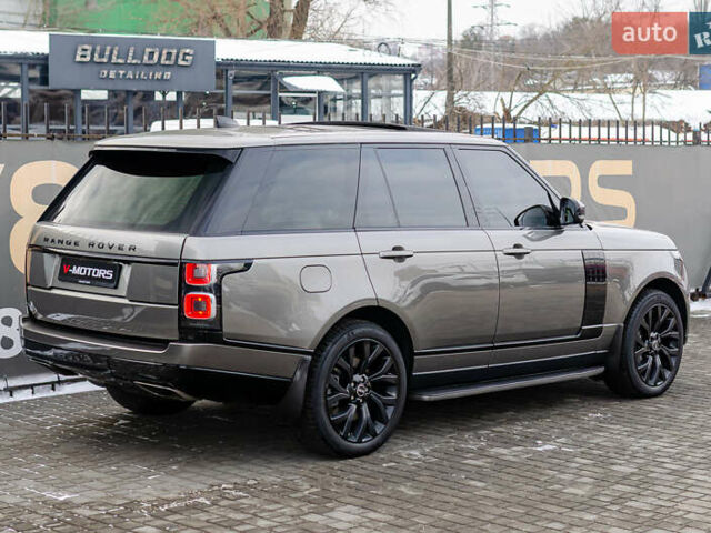 Серый Ленд Ровер Рендж Ровер, объемом двигателя 2.99 л и пробегом 185 тыс. км за 53500 $, фото 7 на Automoto.ua