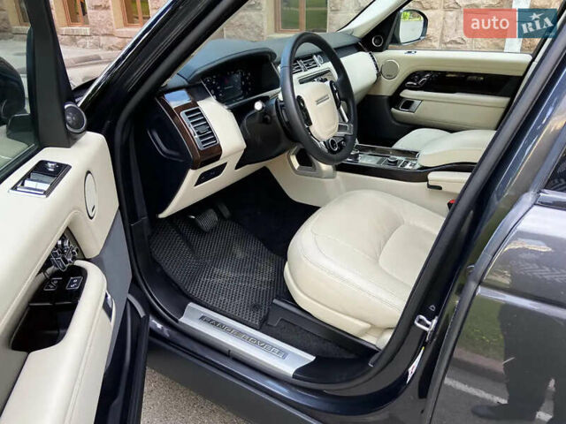 Серый Ленд Ровер Рендж Ровер, объемом двигателя 5 л и пробегом 69 тыс. км за 55000 $, фото 27 на Automoto.ua