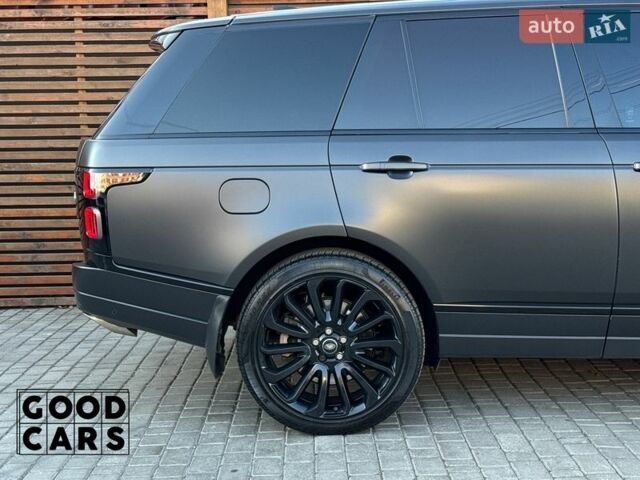 Серый Ленд Ровер Рендж Ровер, объемом двигателя 4.37 л и пробегом 243 тыс. км за 56900 $, фото 13 на Automoto.ua