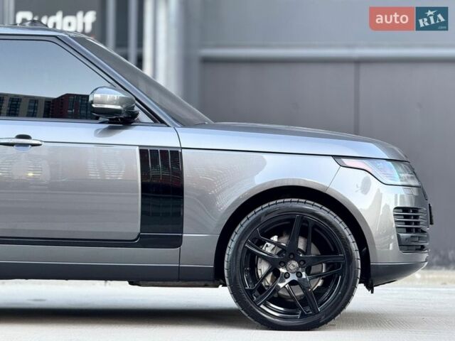 Серый Ленд Ровер Рендж Ровер, объемом двигателя 3 л и пробегом 168 тыс. км за 45000 $, фото 7 на Automoto.ua