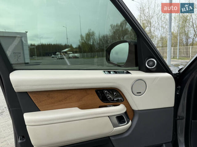 Серый Ленд Ровер Рендж Ровер, объемом двигателя 2.99 л и пробегом 61 тыс. км за 63000 $, фото 9 на Automoto.ua