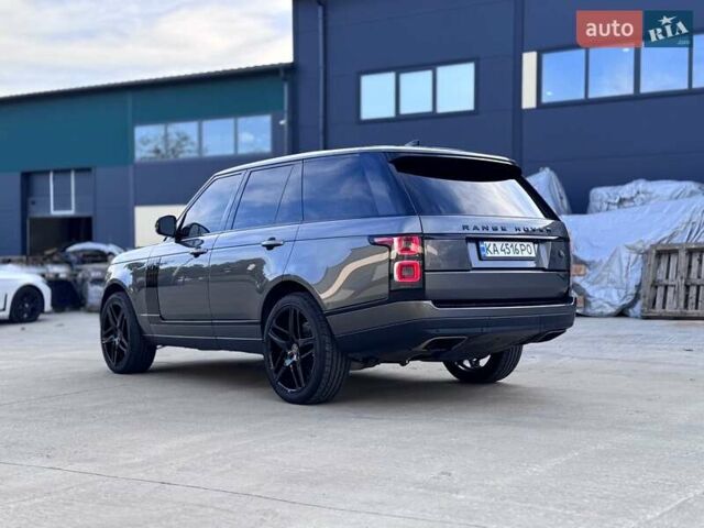 Ленд Ровер Рендж Ровер 2018 у Києві на Automoto.ua Сірий Ленд Ровер Рендж Ровер, об'ємом двигуна 3 л та пробігом 167 тис. км за 53000 $, фото 10 на Automoto.ua