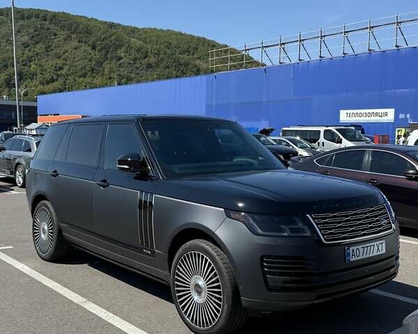 Сірий Ленд Ровер Рендж Ровер, об'ємом двигуна 5 л та пробігом 115 тис. км за 69999 $, фото 1 на Automoto.ua