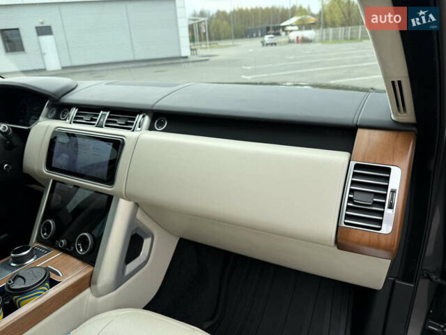 Серый Ленд Ровер Рендж Ровер, объемом двигателя 2.99 л и пробегом 61 тыс. км за 63000 $, фото 13 на Automoto.ua