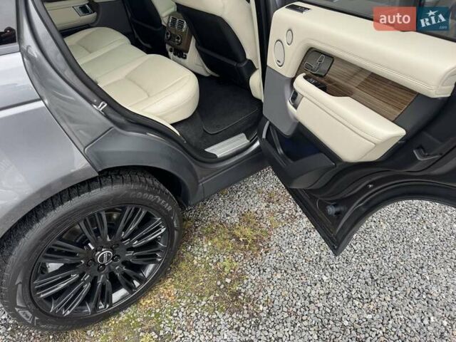 Серый Ленд Ровер Рендж Ровер, объемом двигателя 3 л и пробегом 161 тыс. км за 51900 $, фото 12 на Automoto.ua