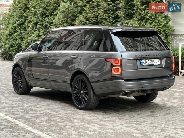 Сірий Ленд Ровер Рендж Ровер, об'ємом двигуна 5 л та пробігом 132 тис. км за 59900 $, фото 9 на Automoto.ua