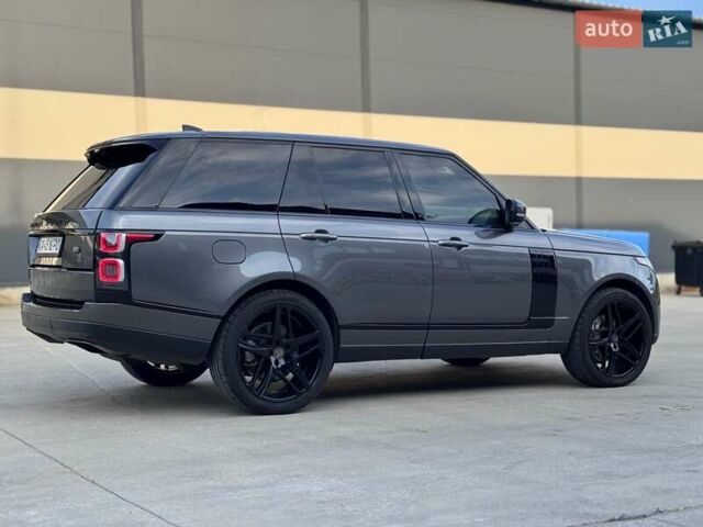 Серый Ленд Ровер Рендж Ровер, объемом двигателя 3 л и пробегом 168 тыс. км за 54000 $, фото 4 на Automoto.ua