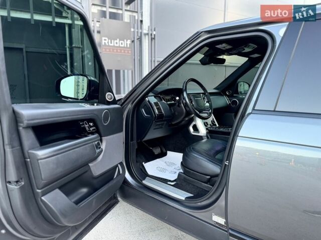 Серый Ленд Ровер Рендж Ровер, объемом двигателя 3 л и пробегом 168 тыс. км за 45000 $, фото 32 на Automoto.ua