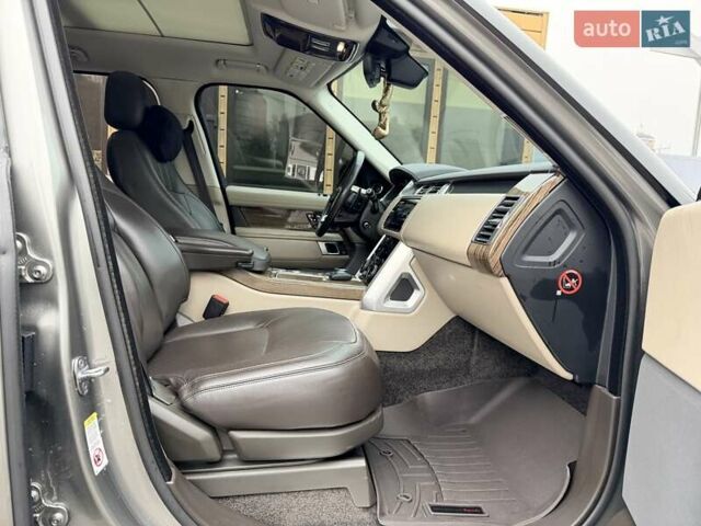 Серый Ленд Ровер Рендж Ровер, объемом двигателя 2.99 л и пробегом 98 тыс. км за 47999 $, фото 10 на Automoto.ua