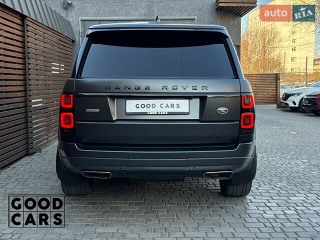 Серый Ленд Ровер Рендж Ровер, объемом двигателя 4.37 л и пробегом 243 тыс. км за 56900 $, фото 5 на Automoto.ua