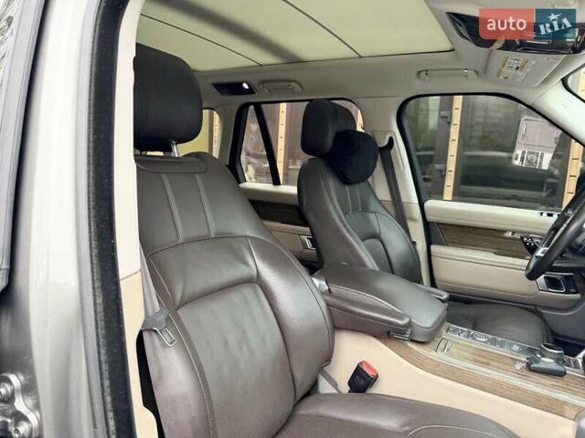 Серый Ленд Ровер Рендж Ровер, объемом двигателя 2.99 л и пробегом 98 тыс. км за 47999 $, фото 13 на Automoto.ua