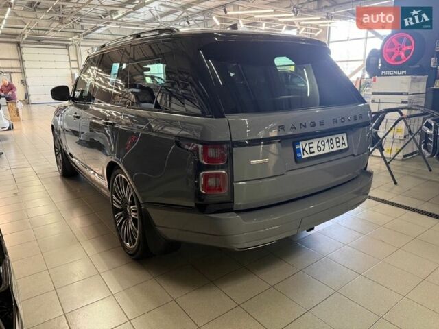 Серый Ленд Ровер Рендж Ровер, объемом двигателя 5 л и пробегом 85 тыс. км за 49900 $, фото 1 на Automoto.ua