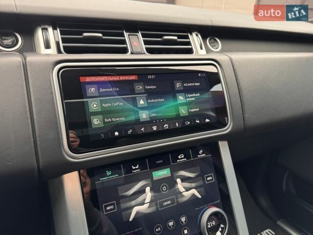 Серый Ленд Ровер Рендж Ровер, объемом двигателя 2.99 л и пробегом 186 тыс. км за 52900 $, фото 19 на Automoto.ua