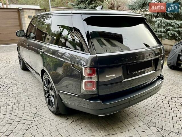 Серый Ленд Ровер Рендж Ровер, объемом двигателя 4.37 л и пробегом 48 тыс. км за 95000 $, фото 10 на Automoto.ua