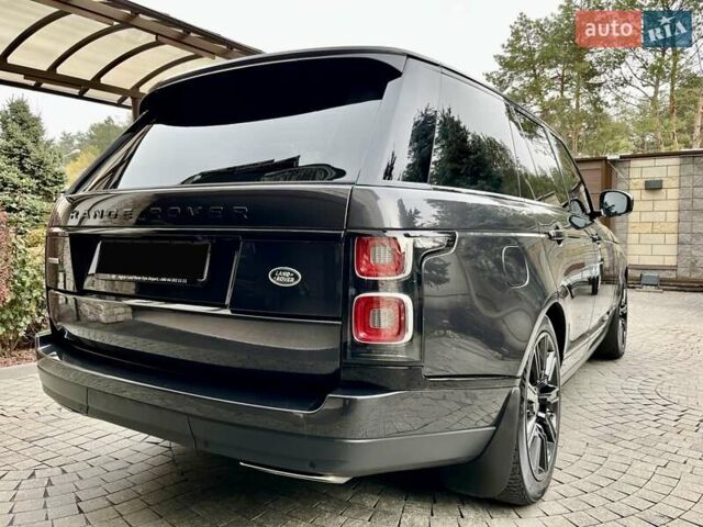 Серый Ленд Ровер Рендж Ровер, объемом двигателя 4.37 л и пробегом 48 тыс. км за 95000 $, фото 15 на Automoto.ua