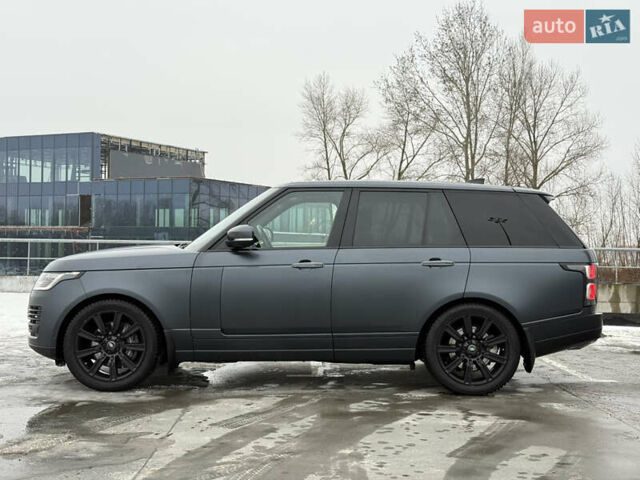 Серый Ленд Ровер Рендж Ровер, объемом двигателя 4.4 л и пробегом 183 тыс. км за 64000 $, фото 4 на Automoto.ua