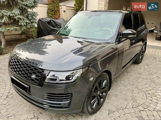 Серый Ленд Ровер Рендж Ровер, объемом двигателя 4.37 л и пробегом 48 тыс. км за 95000 $, фото 3 на Automoto.ua
