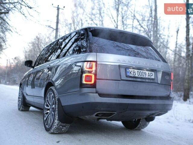 Серый Ленд Ровер Рендж Ровер, объемом двигателя 3 л и пробегом 125 тыс. км за 69000 $, фото 18 на Automoto.ua