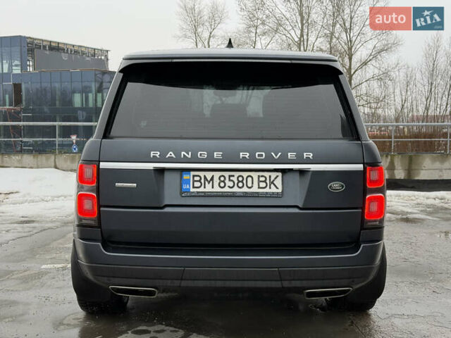 Серый Ленд Ровер Рендж Ровер, объемом двигателя 4.4 л и пробегом 183 тыс. км за 64000 $, фото 3 на Automoto.ua