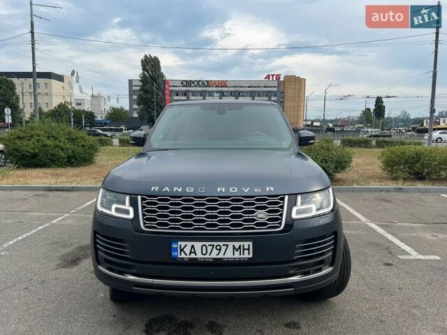 Сірий Ленд Ровер Рендж Ровер, об'ємом двигуна 4.37 л та пробігом 160 тис. км за 67000 $, фото 5 на Automoto.ua