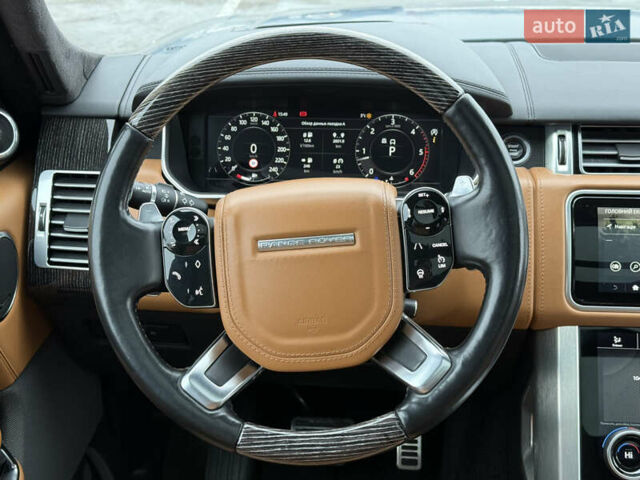 Серый Ленд Ровер Рендж Ровер, объемом двигателя 4.4 л и пробегом 183 тыс. км за 64000 $, фото 14 на Automoto.ua