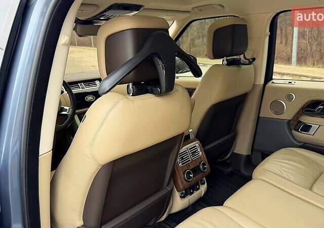 Серый Ленд Ровер Рендж Ровер, объемом двигателя 3 л и пробегом 37 тыс. км за 53900 $, фото 35 на Automoto.ua