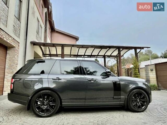 Серый Ленд Ровер Рендж Ровер, объемом двигателя 4.37 л и пробегом 48 тыс. км за 95000 $, фото 19 на Automoto.ua