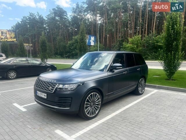 Сірий Ленд Ровер Рендж Ровер, об'ємом двигуна 4.37 л та пробігом 160 тис. км за 67000 $, фото 27 на Automoto.ua