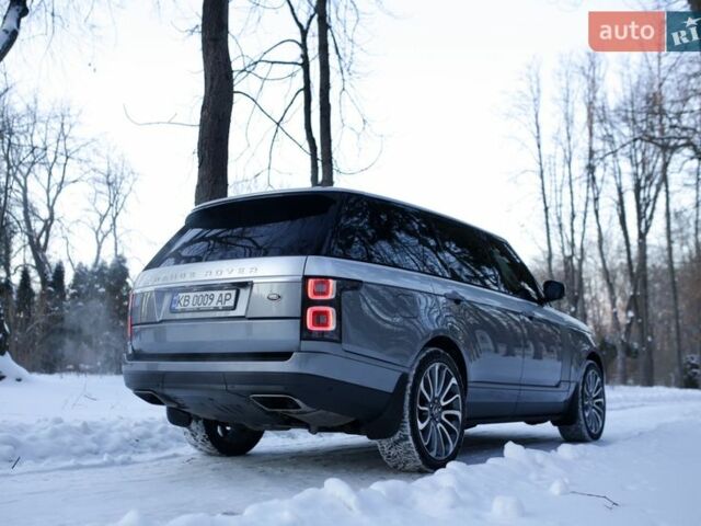 Серый Ленд Ровер Рендж Ровер, объемом двигателя 3 л и пробегом 125 тыс. км за 69000 $, фото 5 на Automoto.ua