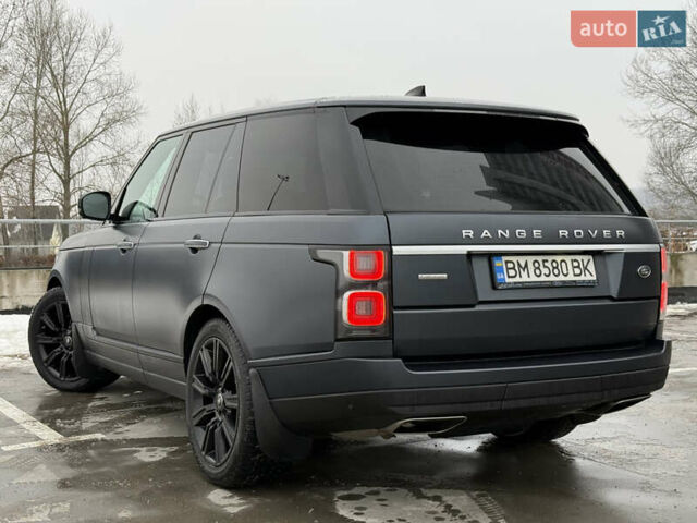 Серый Ленд Ровер Рендж Ровер, объемом двигателя 4.4 л и пробегом 183 тыс. км за 64000 $, фото 2 на Automoto.ua