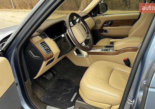 Серый Ленд Ровер Рендж Ровер, объемом двигателя 3 л и пробегом 37 тыс. км за 53900 $, фото 32 на Automoto.ua