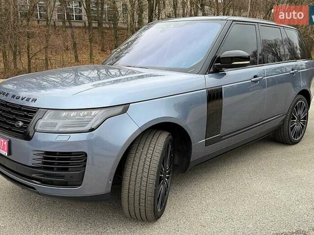 Серый Ленд Ровер Рендж Ровер, объемом двигателя 3 л и пробегом 37 тыс. км за 53900 $, фото 2 на Automoto.ua