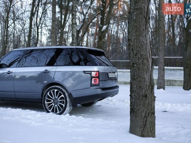 Серый Ленд Ровер Рендж Ровер, объемом двигателя 3 л и пробегом 125 тыс. км за 69000 $, фото 10 на Automoto.ua