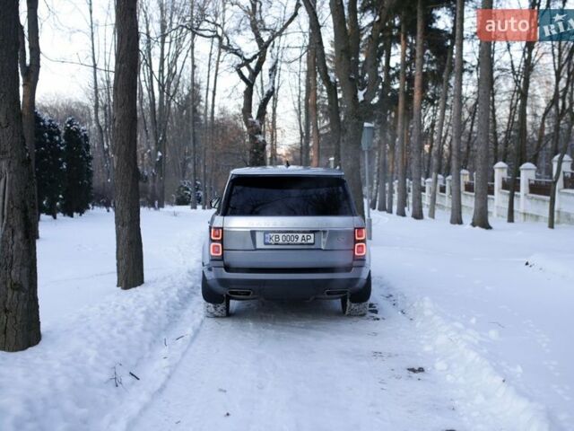 Серый Ленд Ровер Рендж Ровер, объемом двигателя 3 л и пробегом 125 тыс. км за 69000 $, фото 9 на Automoto.ua