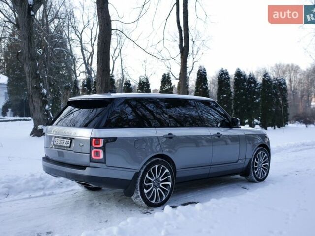 Серый Ленд Ровер Рендж Ровер, объемом двигателя 3 л и пробегом 125 тыс. км за 69000 $, фото 7 на Automoto.ua