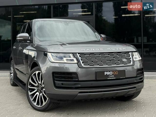 Ленд Ровер Рендж Ровер 2019 в Киеве на Automoto.ua Серый Ленд Ровер Рендж Ровер, объемом двигателя 2.99 л и пробегом 114 тыс. км за 58300 $, фото 4 на Automoto.ua