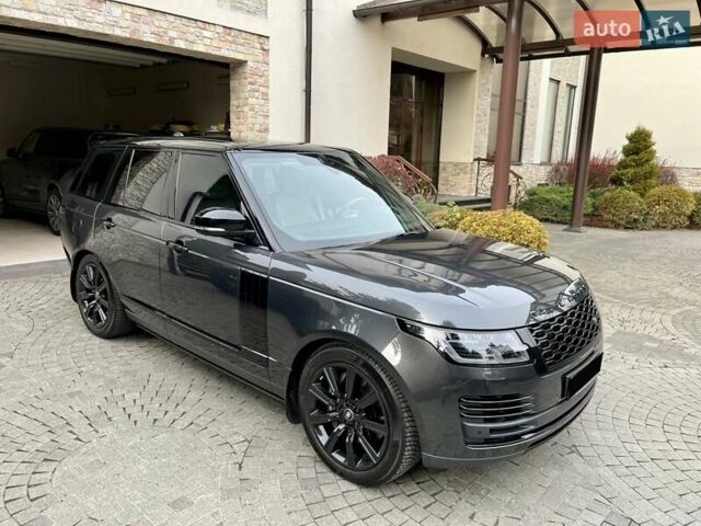Серый Ленд Ровер Рендж Ровер, объемом двигателя 4.37 л и пробегом 48 тыс. км за 95000 $, фото 9 на Automoto.ua