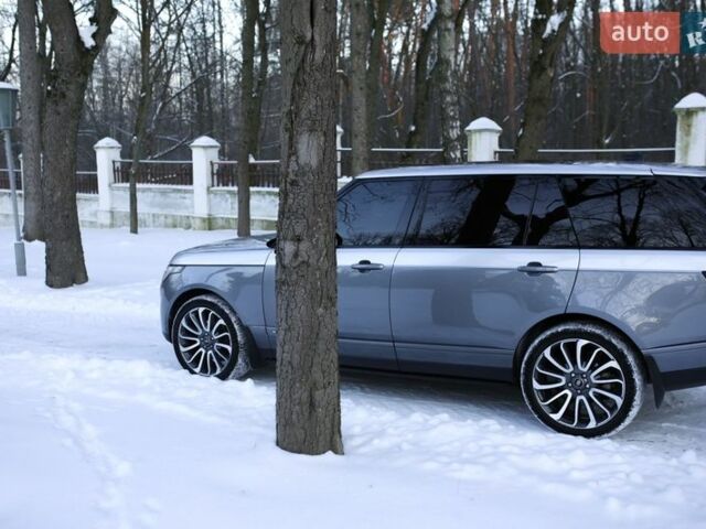 Серый Ленд Ровер Рендж Ровер, объемом двигателя 3 л и пробегом 125 тыс. км за 69000 $, фото 11 на Automoto.ua